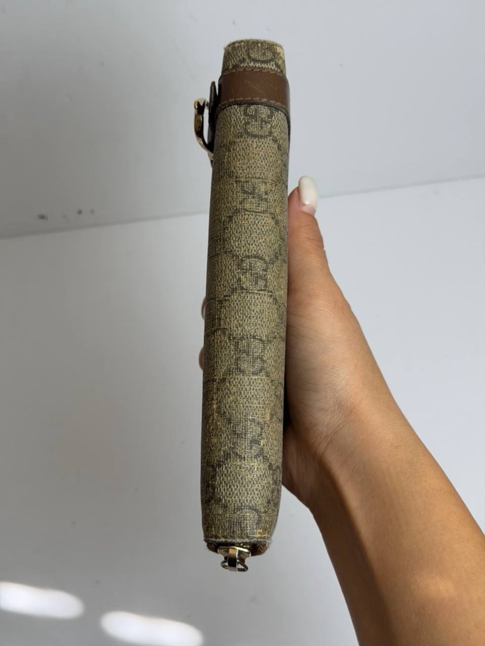 Gucci GG Supreme Monogram Coated Canvas Zip Wallet - Picture 4 of 13